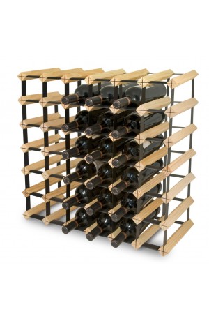 Raft lemn natur 42 sticle